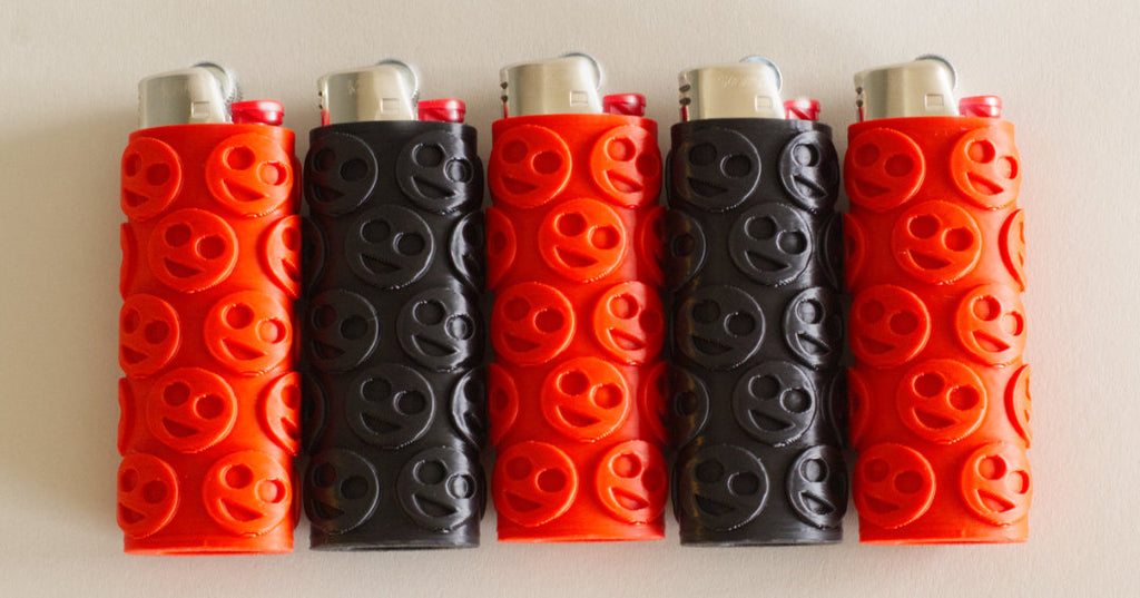 Smiley Lighter Case