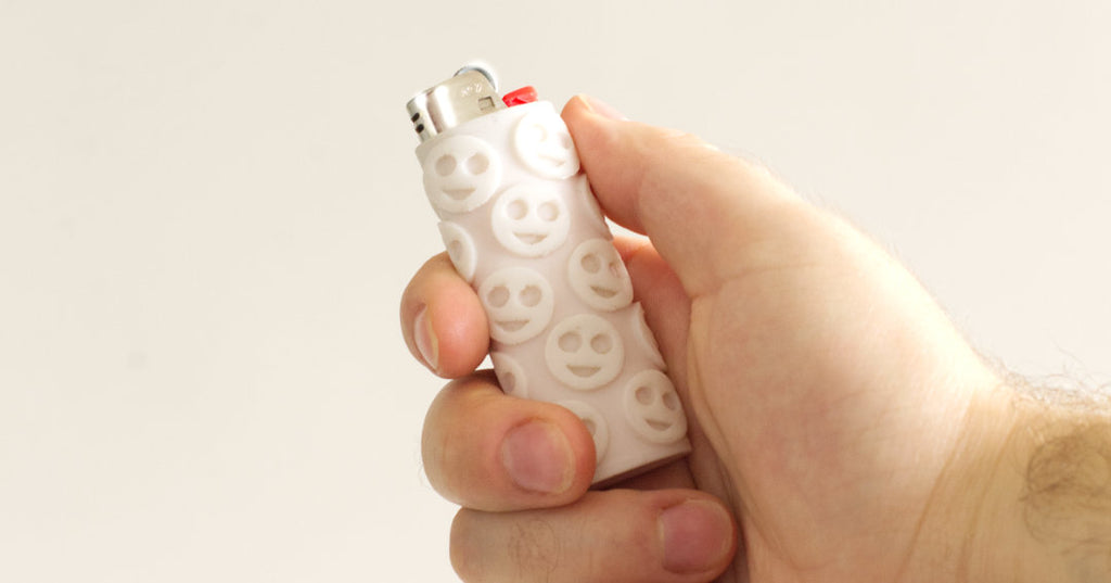 Smiley Lighter Case