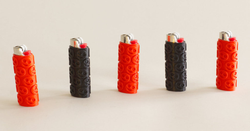 Smiley Lighter Case
