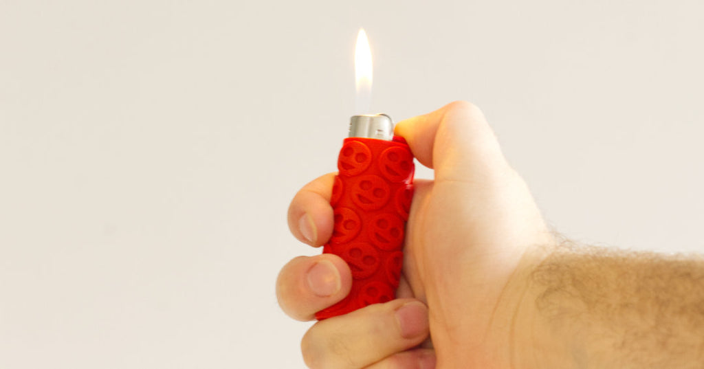 Smiley Lighter Case